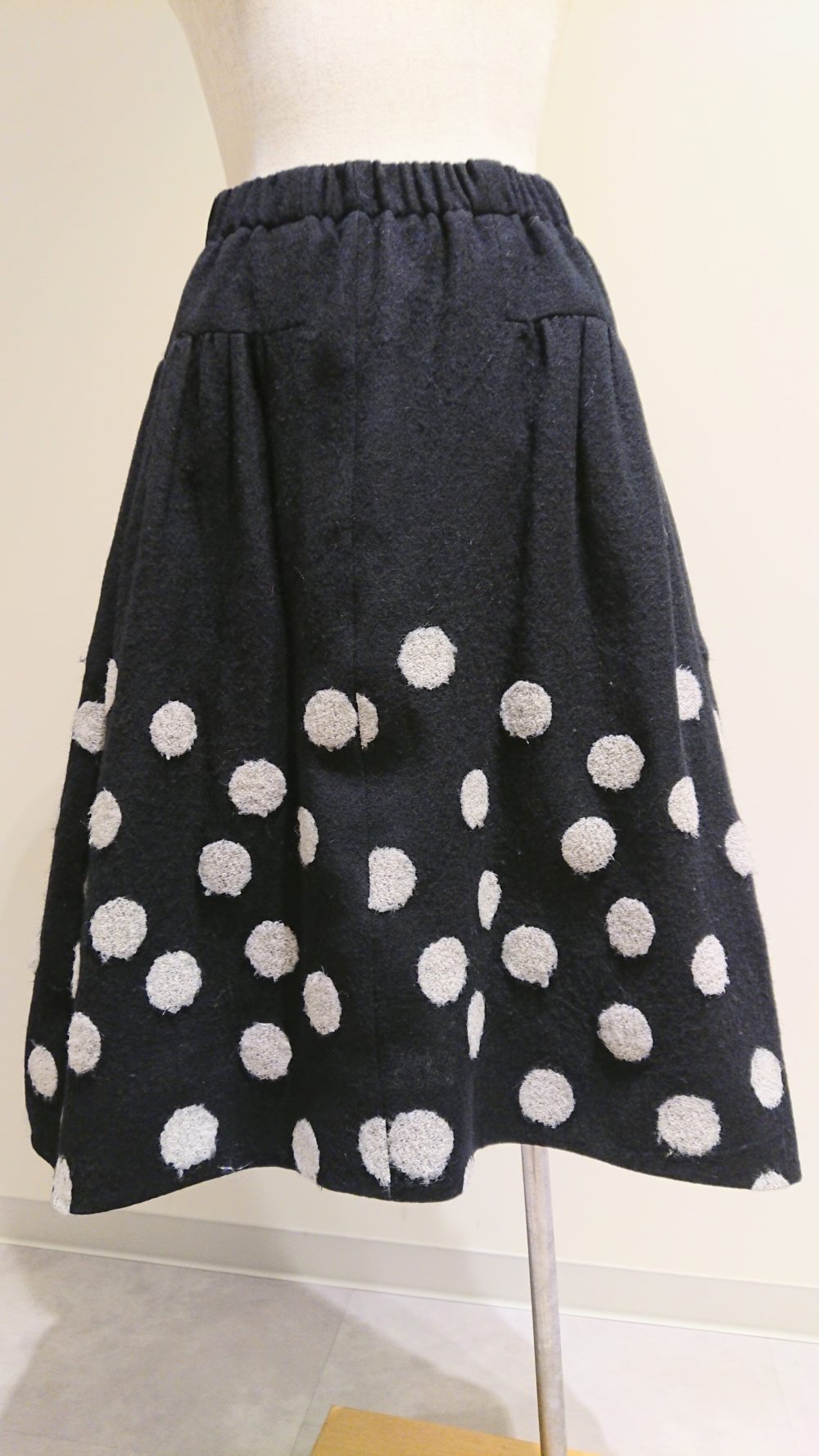 ワンピースをスカートにリメイクしました お直しクラブ 彩縫館 京阪シティモール店